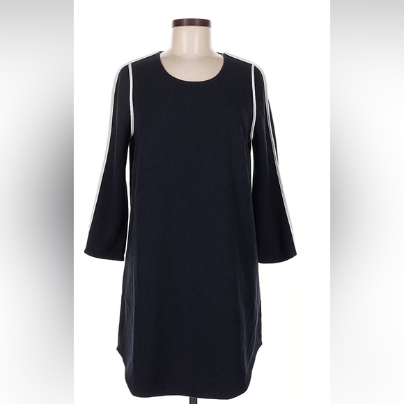 Tuckernuck Dresses & Skirts - Tuckernuck Black Dress with White Trim